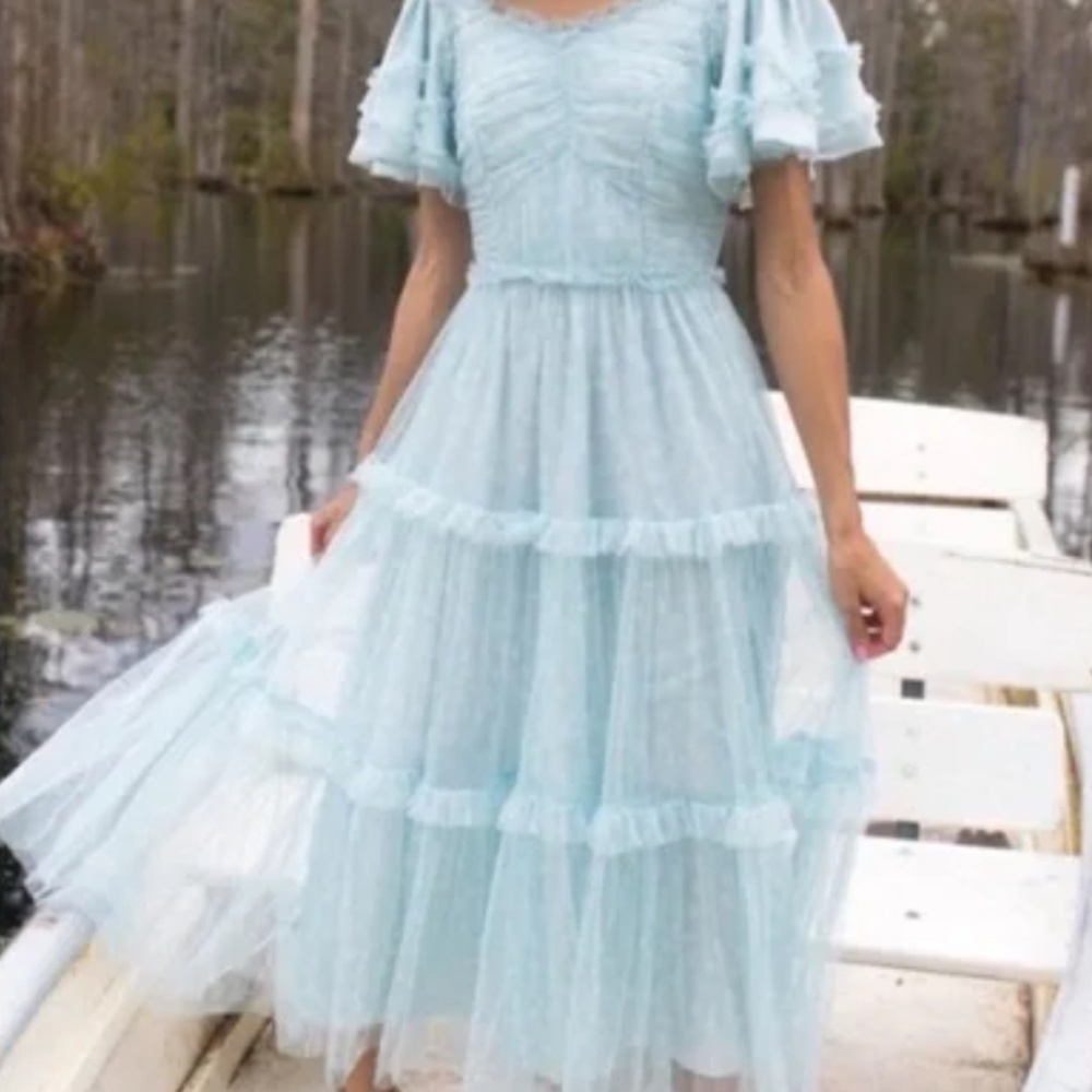 Ivy City Co. Corrine Tulle Dress– Size 1X- Read Description